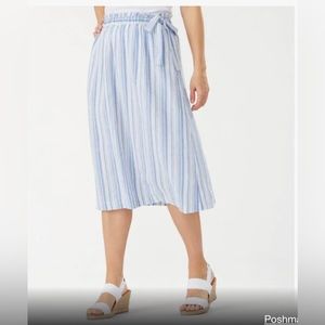 NWT Tommy Bahama Women’s Shell Yea Stripe Midi Skirt | Size: Medium